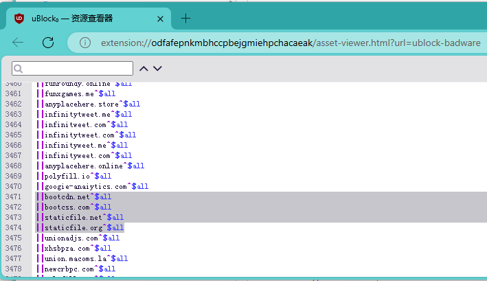 staticfile.org staticfile.net bootcss.com bootcdn.net 等CDN服务因恶意攻击代码被uBlock屏蔽 建议替换为 CloudFlare服务